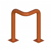 Отбойник для защиты колонн угловой ОЗКУ-1 Отбойник для защиты колонн угловой ОЗКУ-1