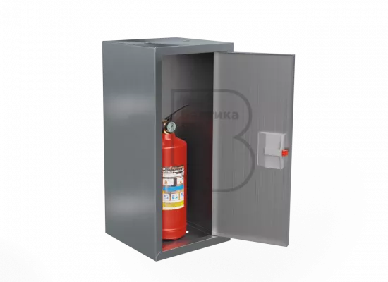 Шкафы пожарные для одного огнетушителя (ШПО-102) из нержавеющей стали
